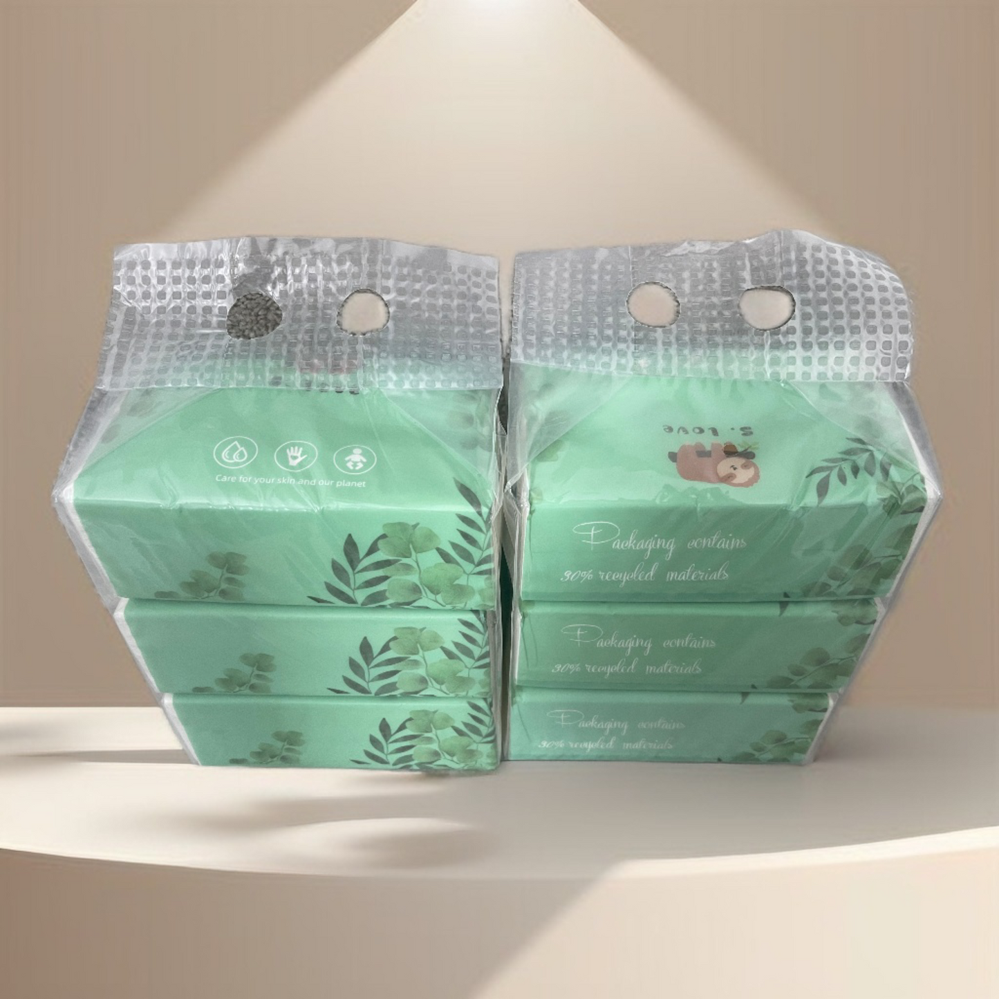 6pcs Soft pack facial tissue