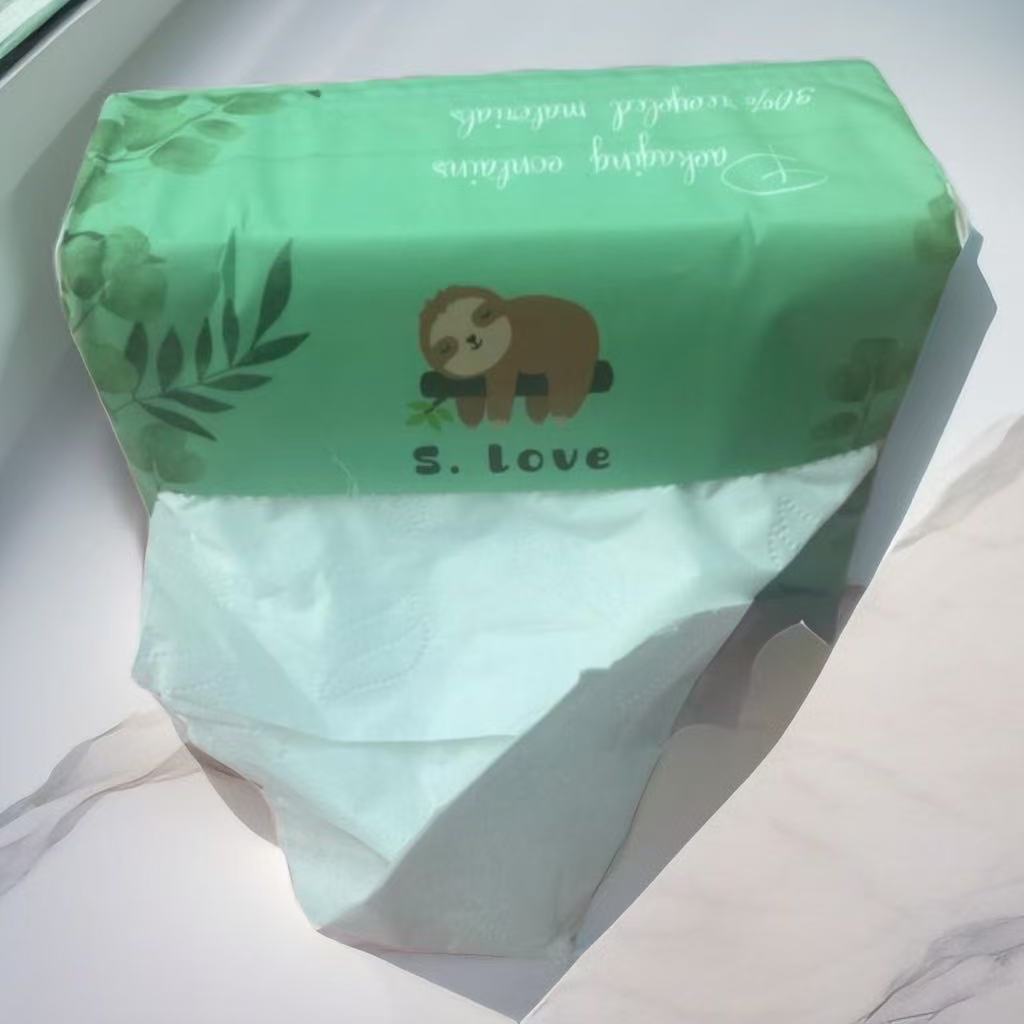 18pcs S LOVE 4ply soft pack Premium facial tissue UPSIZE 95x155x50mm